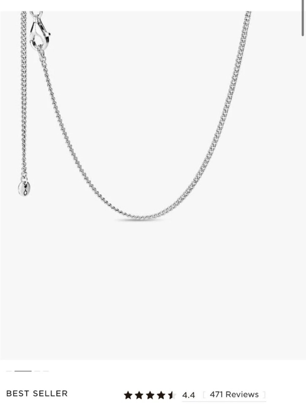 Pandora chain necklace